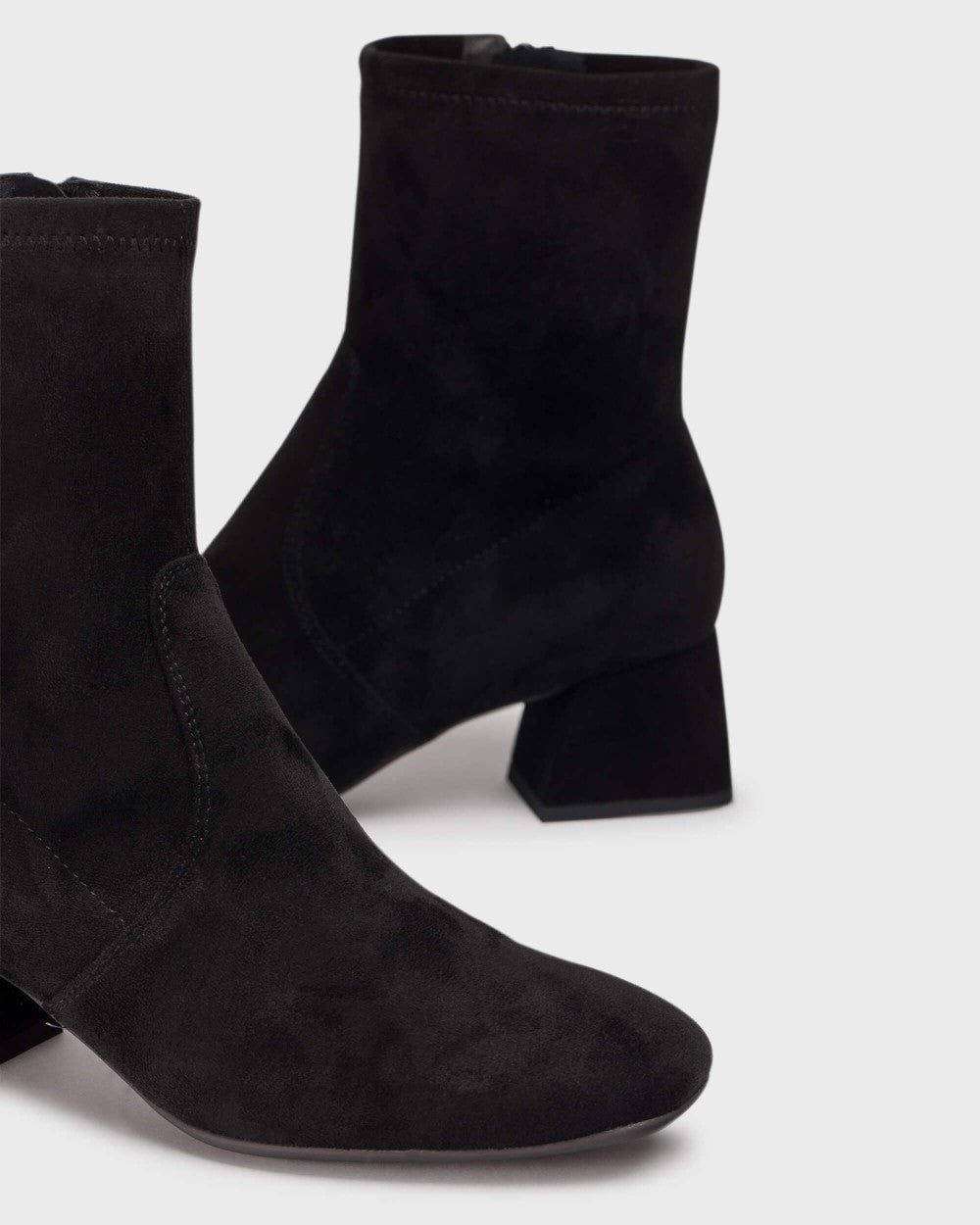 Wonders - G-5530 Black Stretch Boot