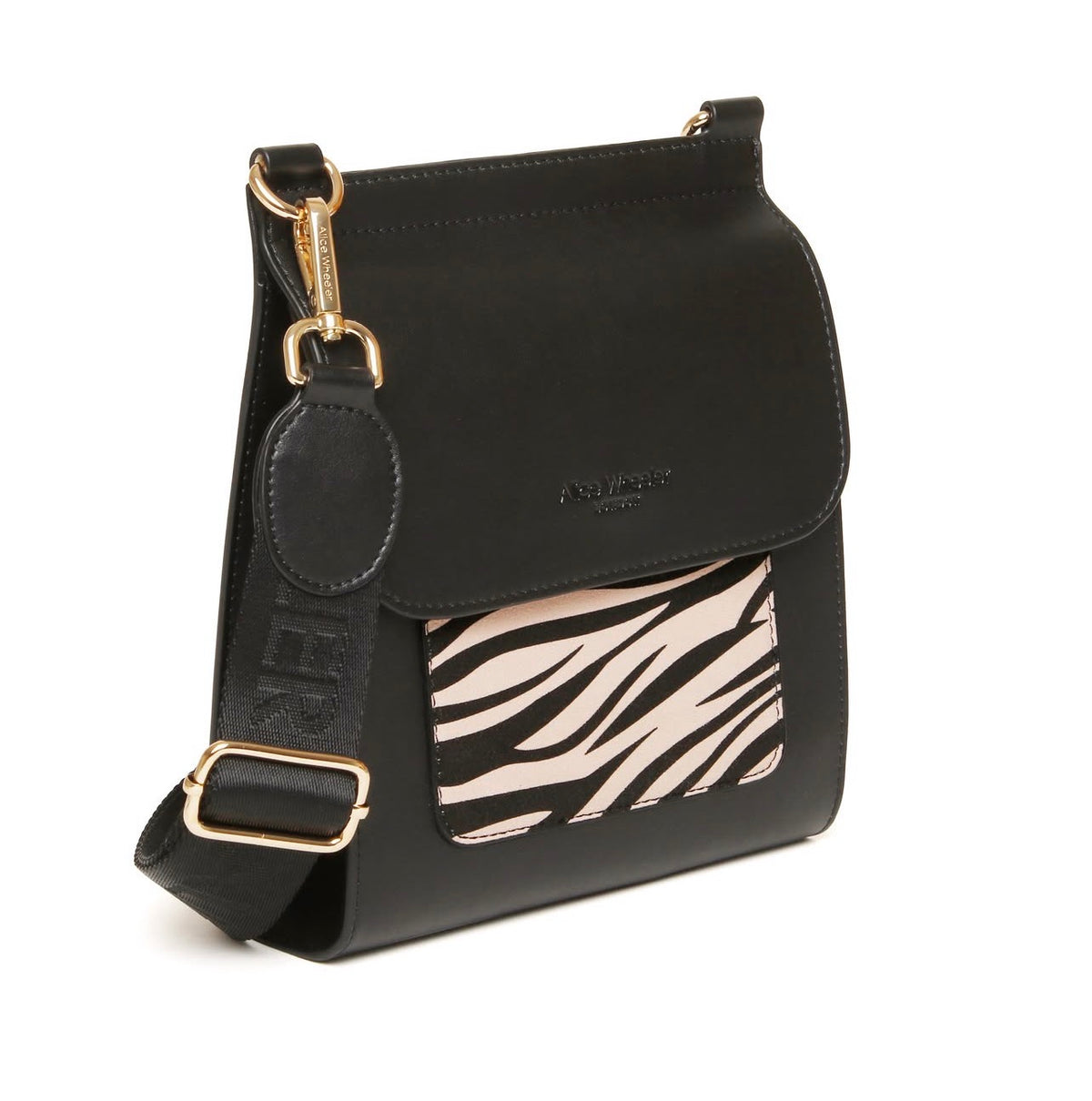 Alice Wheeler - Black Zebra Crossbody