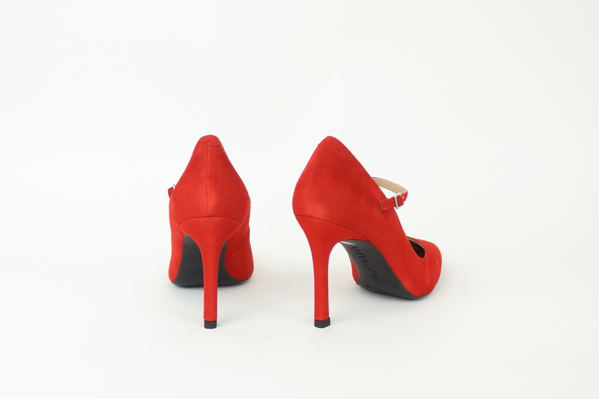 Unisa - Tuchel Red Suede Shoe