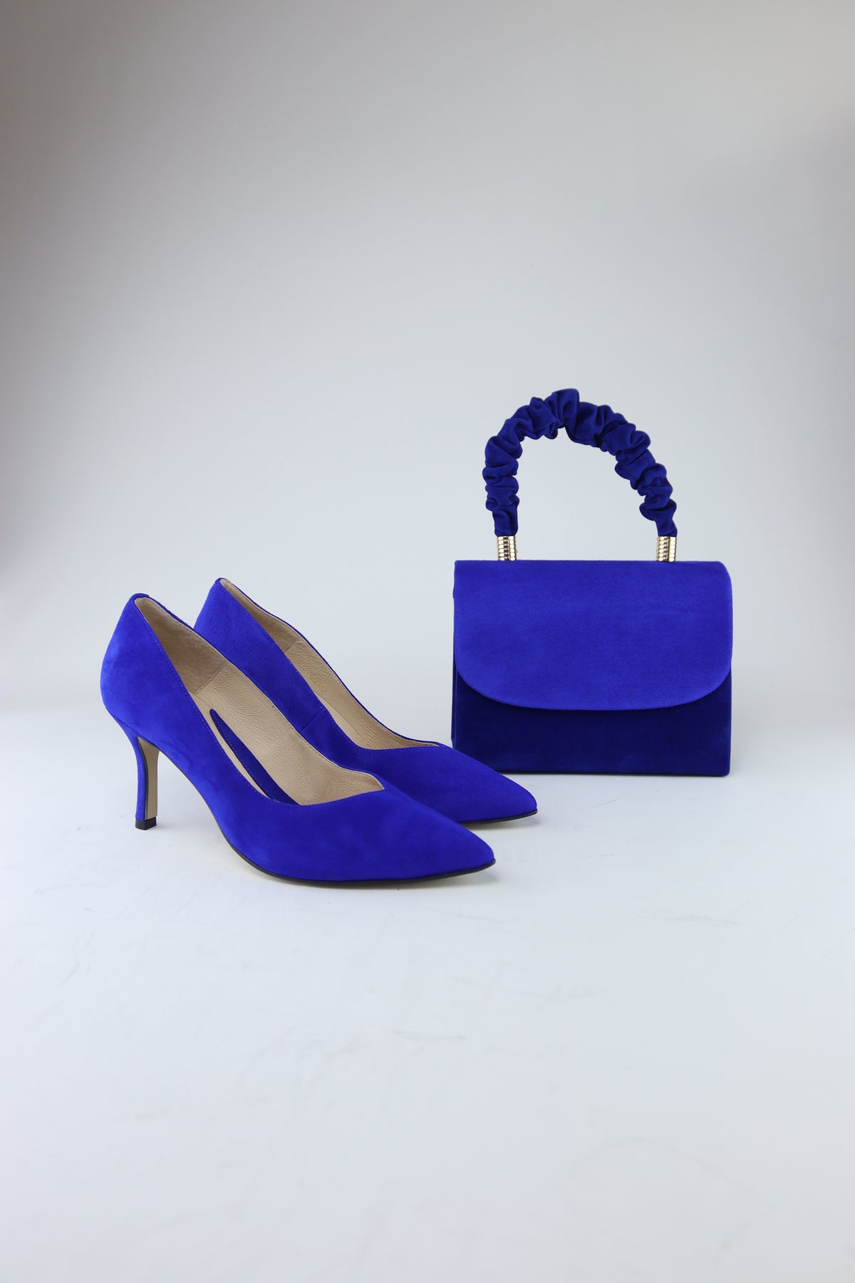 Rachels - Z6047 Cobalt Blue Court Shoe