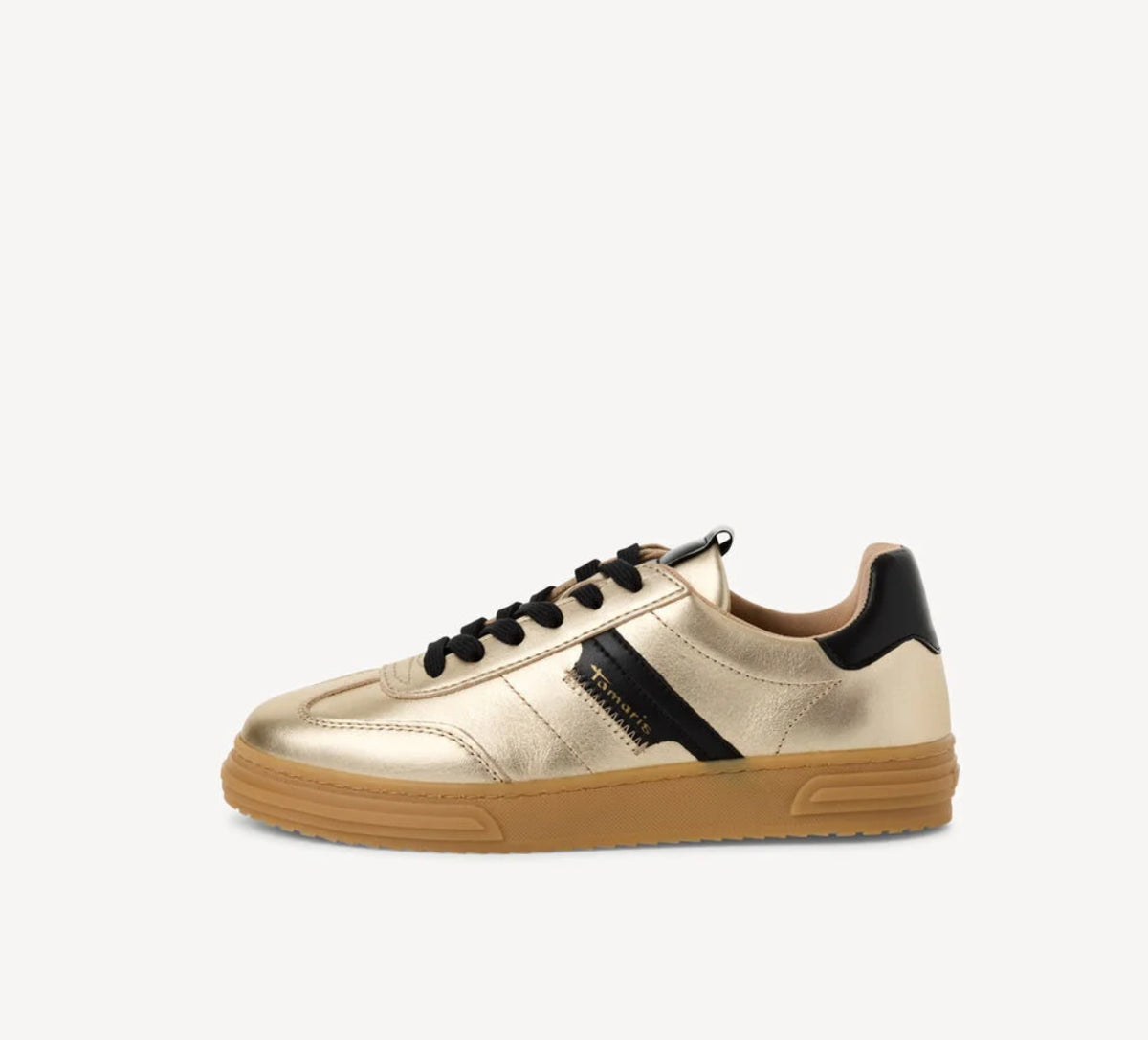 Tamaris - 23788 Gold Retro Trainer