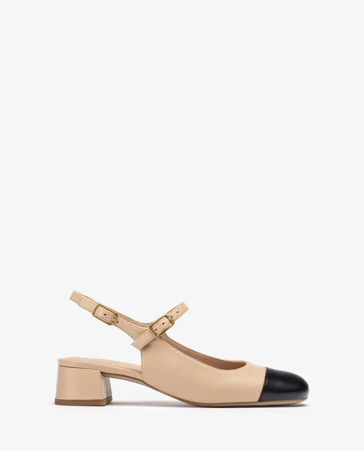 Unisa - Jumis Beige and Black Slingback