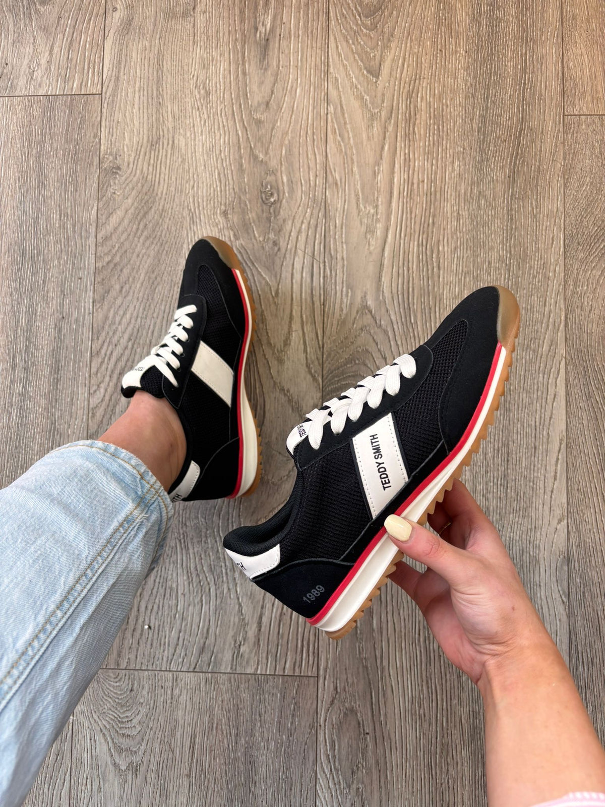 Teddy Smith - 120549 Black Trainer