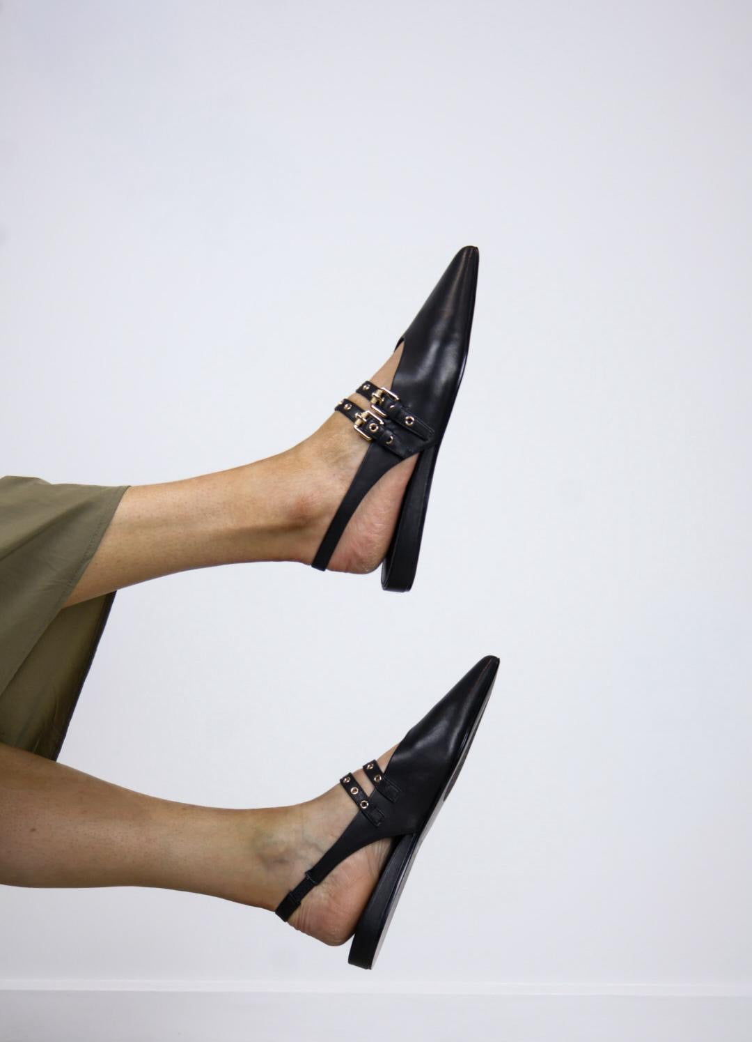 Lodi - A-Sofia Black Slingback