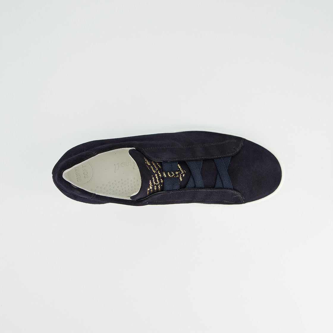 Paul Green - 5529 Navy Elastic Trainer