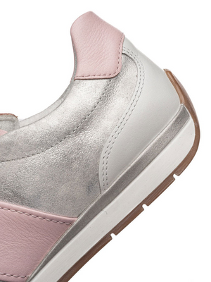 Ara - 50904 Silver & Pink Trainer