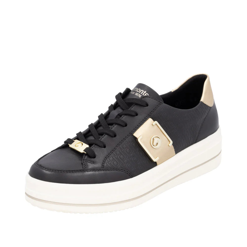 Remonte - D1C07 Black Trainer