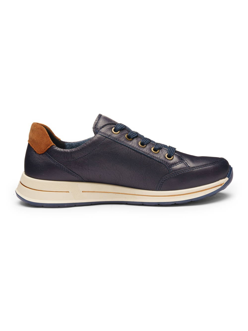 Ara - 24801 Navy/Tan Trainer