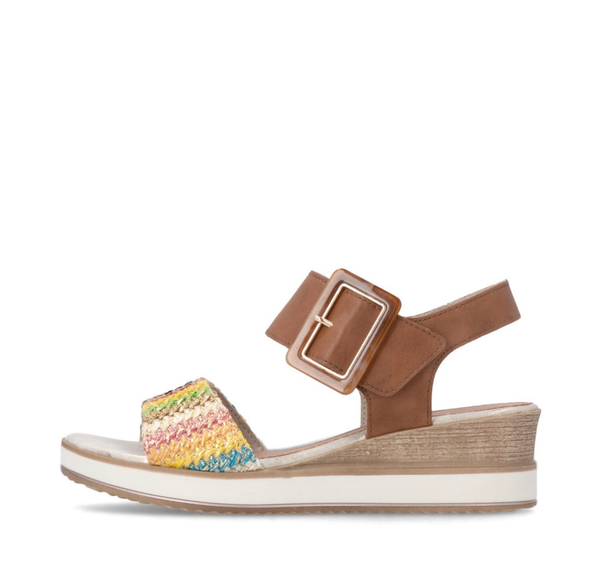 Remonte - D6453 Tan Multi Sandal