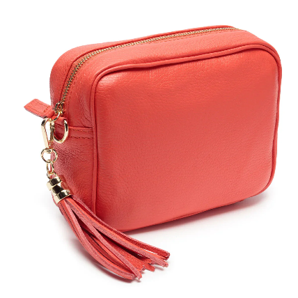 Elie Beaumont - London Orange Leather Crossbody