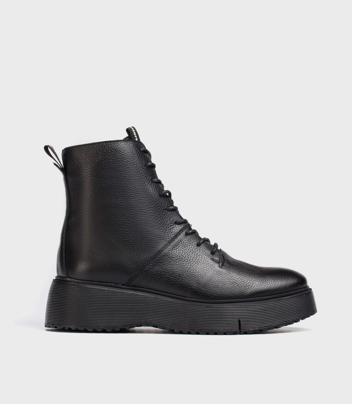 Wonders - A-9350 Black Doc Boot
