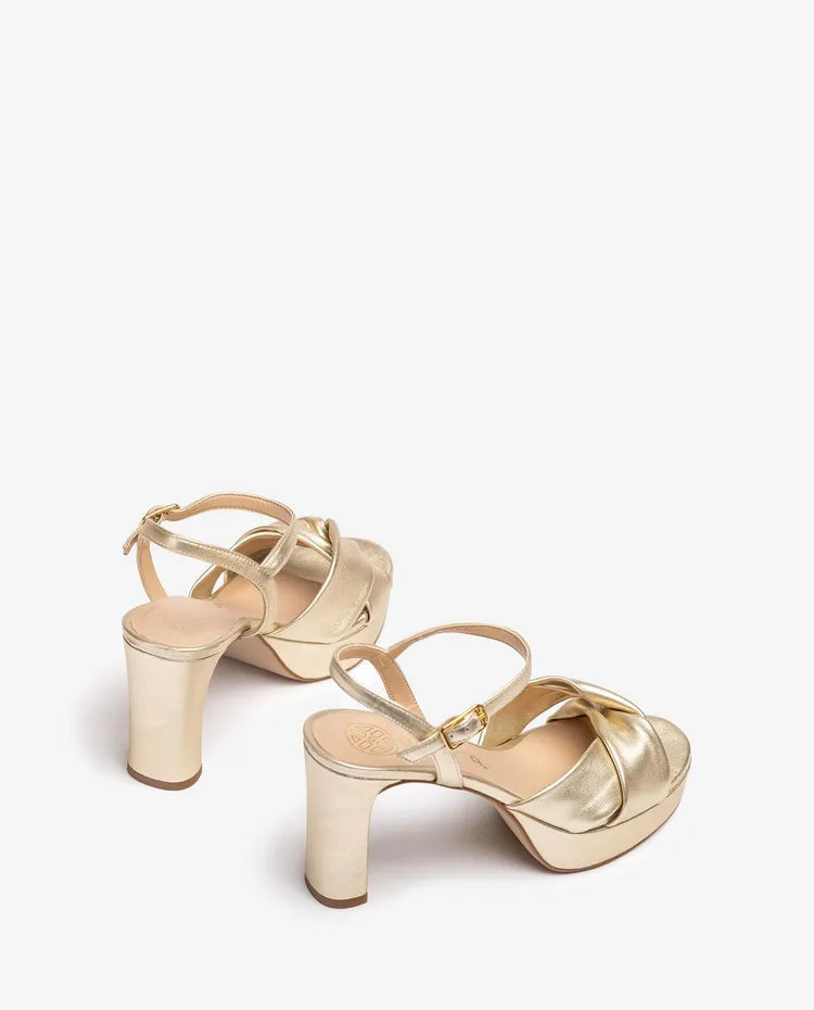 Unisa - Onoa Gold Platform Sandal