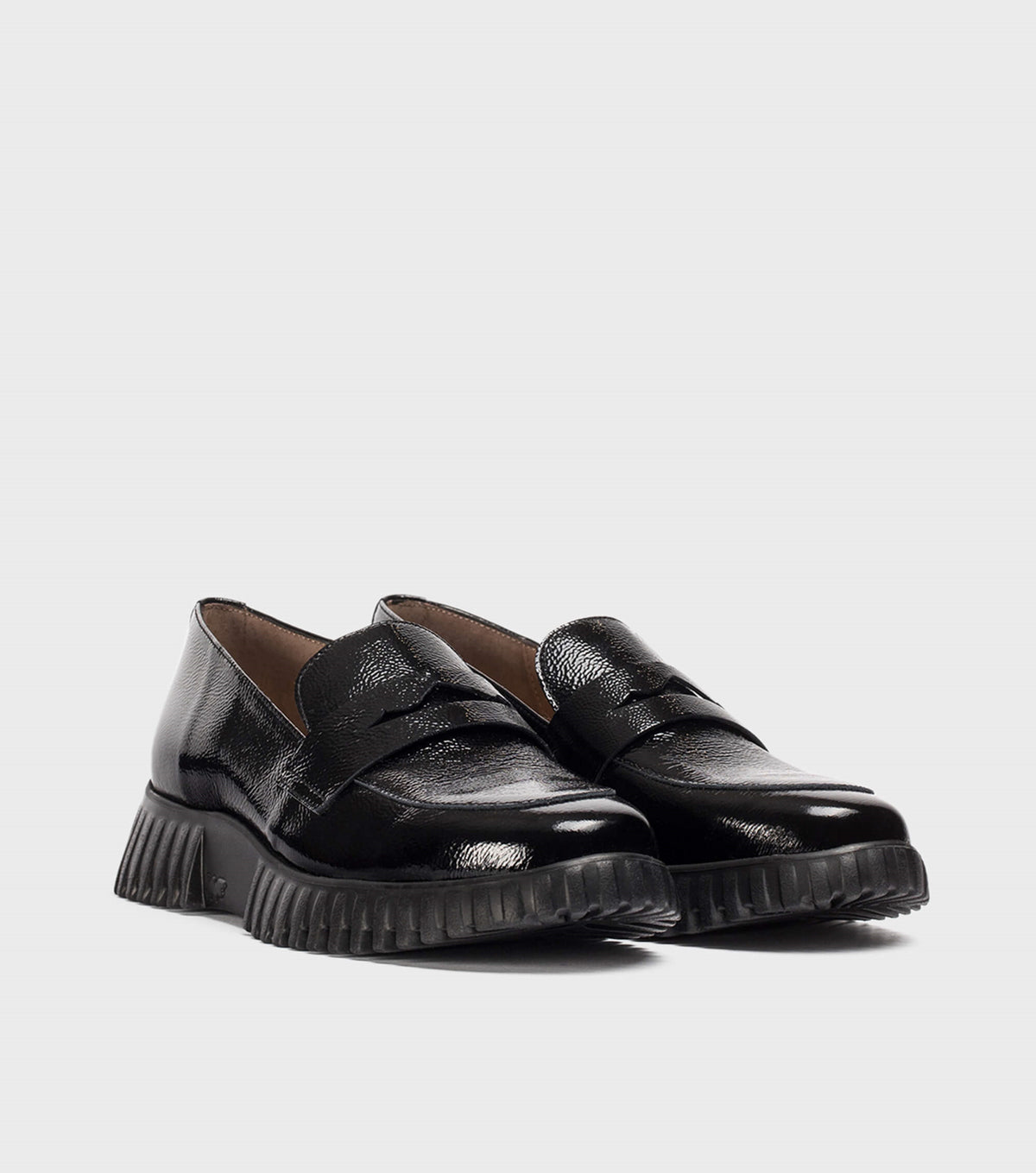 Wonders - A-4402 Black Patent Loafer