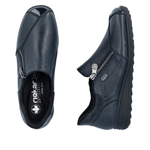 Rieker - 47267 Navy Zip Shoe