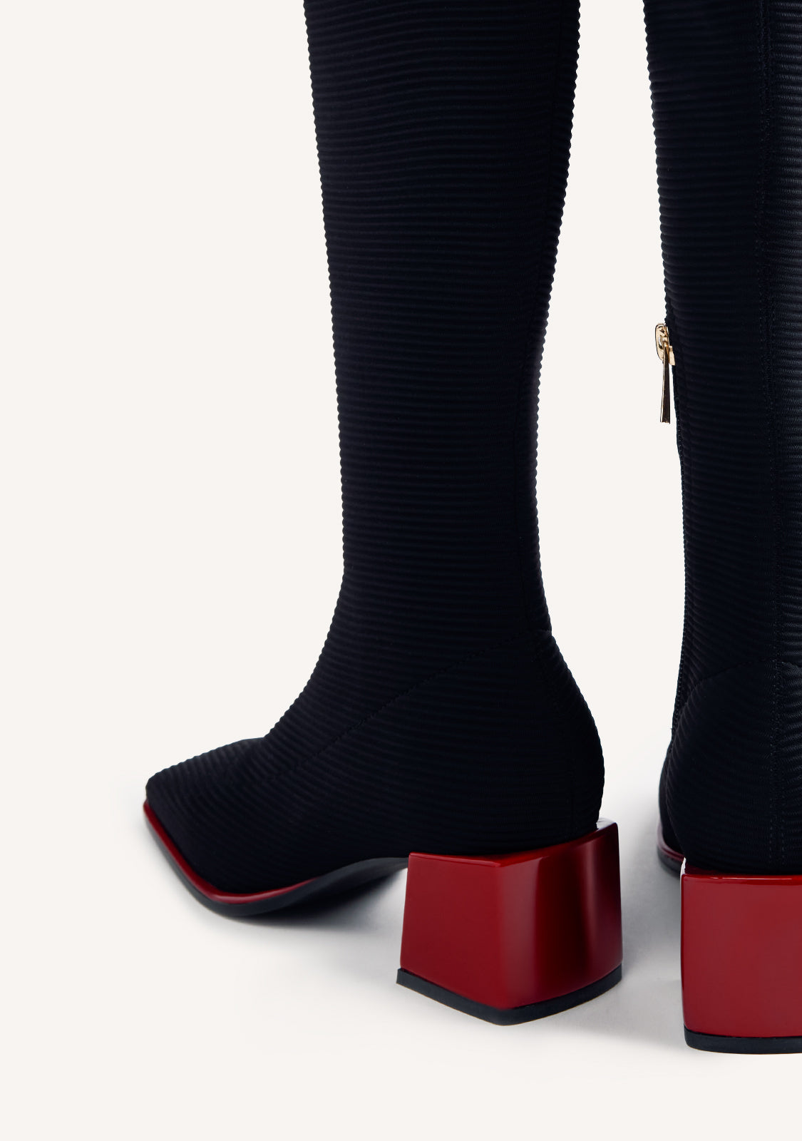 Gioseppo - 80684 Black Sock Knee High