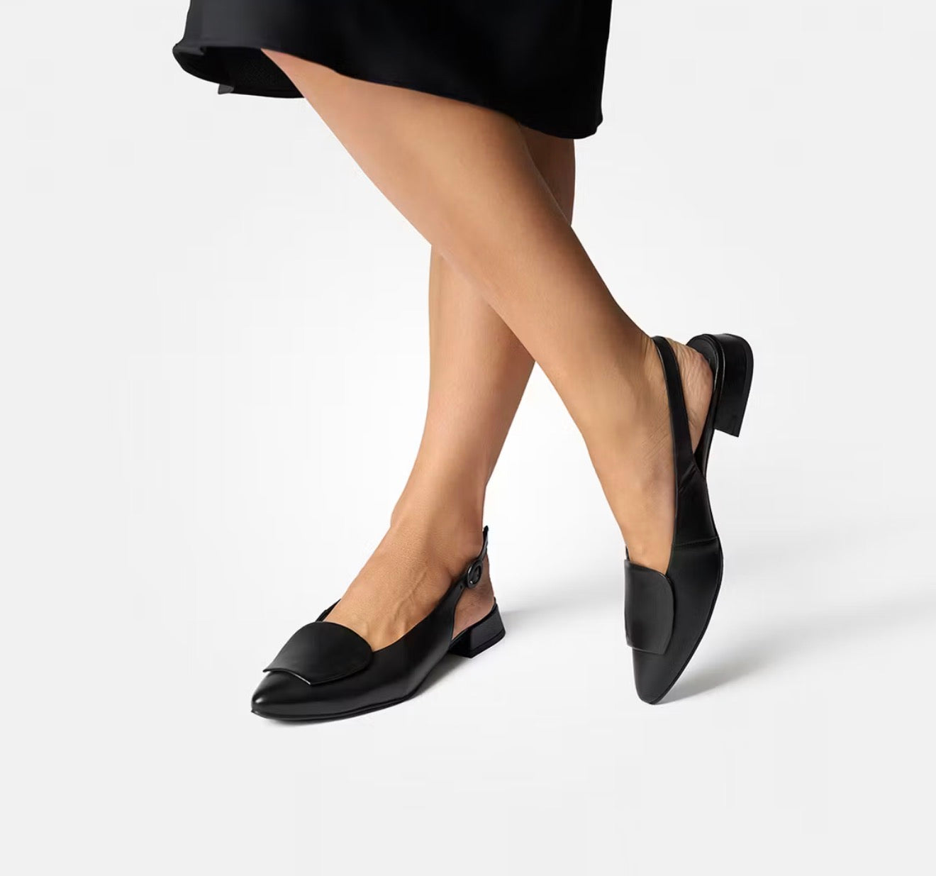 Paul Green - 6090 Black Slingback