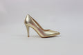 Rachels - S6046/154 Gold V Court Shoe