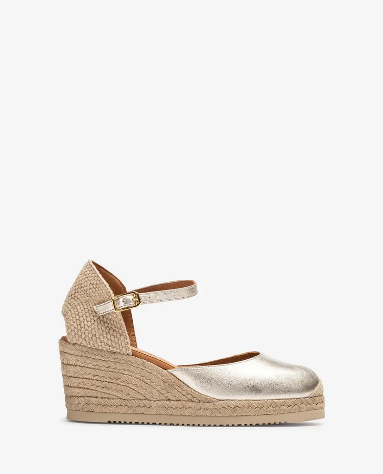 Unisa - Caceres Gold Espadrille
