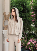 Anna - Beige Bomber