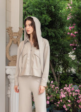 Anna - Beige Bomber
