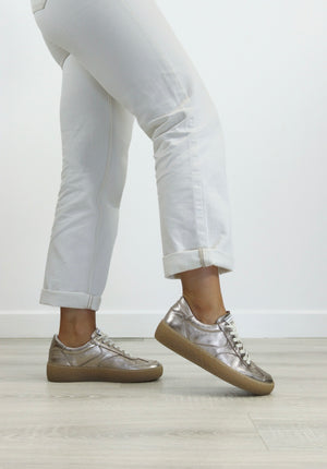 Meline - 5 SN Metallic Gold Trainer
