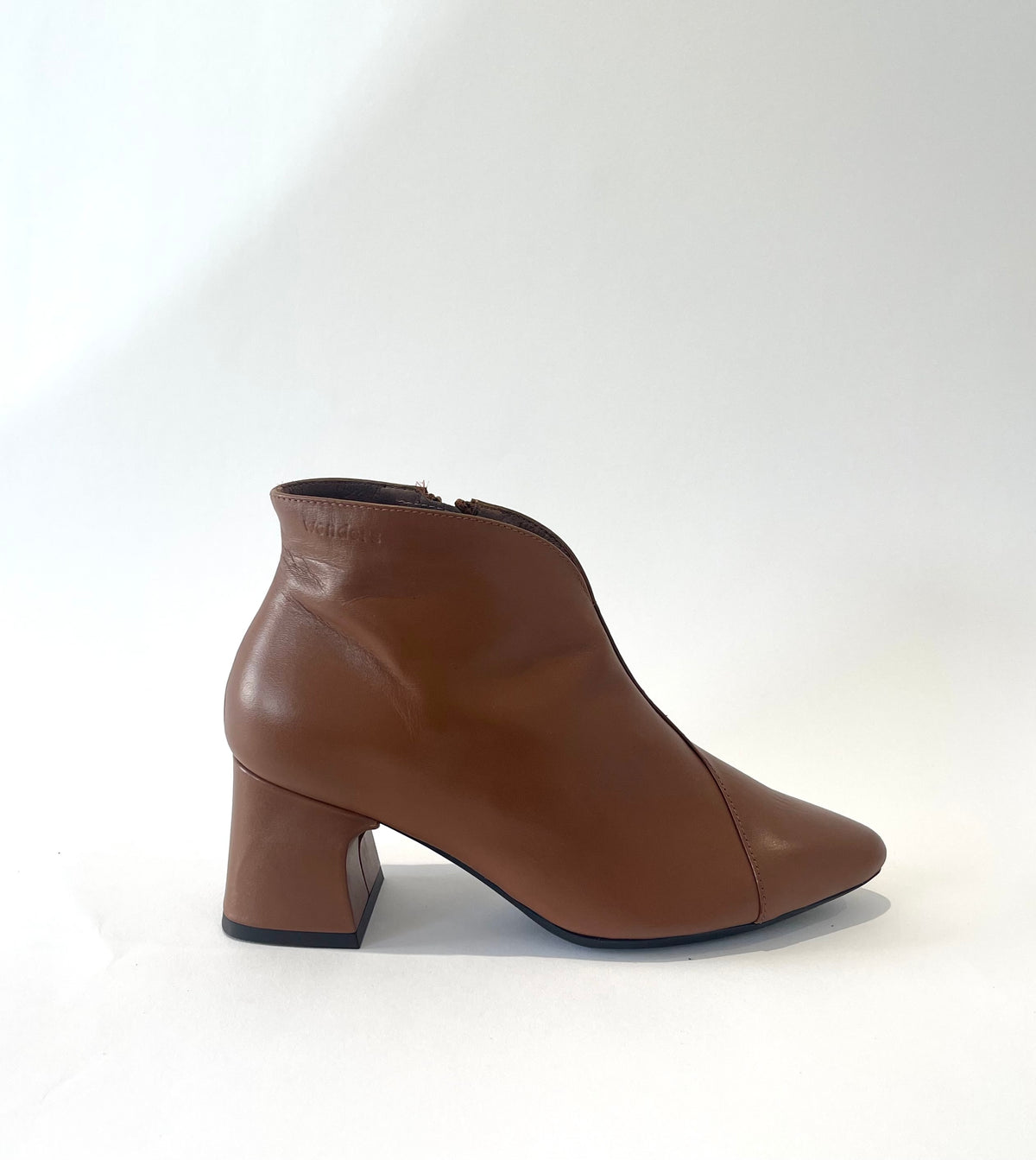 Wonders - I-9013 Tan Leather V Ankle Boot