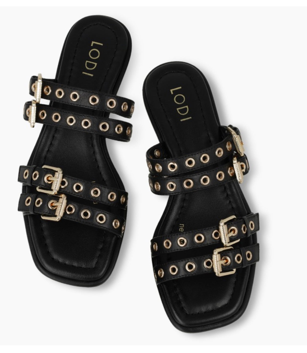 Lodi - A-Perseo Black Stud Slide