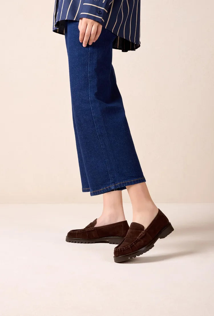 Unisa - Fijo Brown Suede Loafer