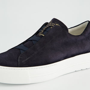 Paul Green - 5529 Navy Elastic Trainer