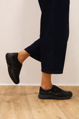 G Comfort - R-5189 Black Waterproof Trainer