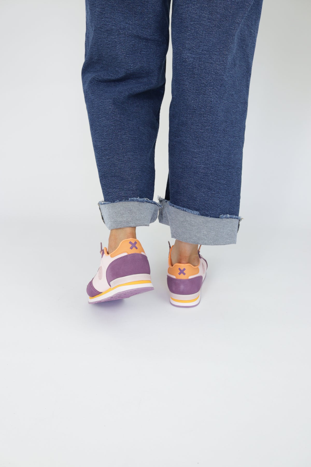 Xti - 144164 Purple and Pink Slip On Trainer