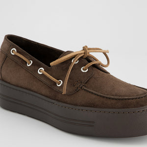 Paul Green - 1197 Brown Boat Shoe