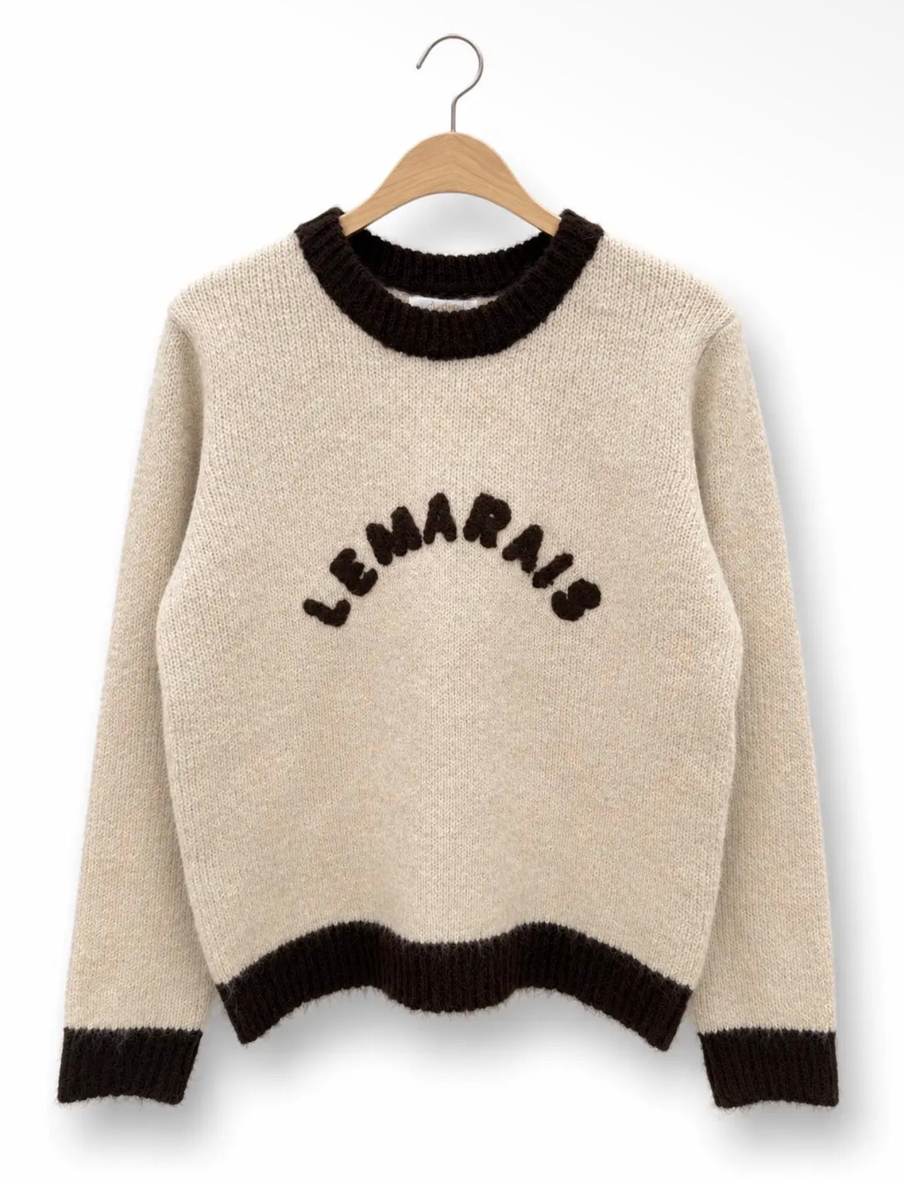 Anna - Beige/Brown Jumper