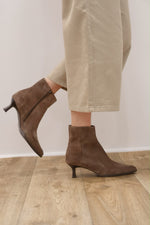 Unisa - Lomas Taupe Suede Ankle Boot
