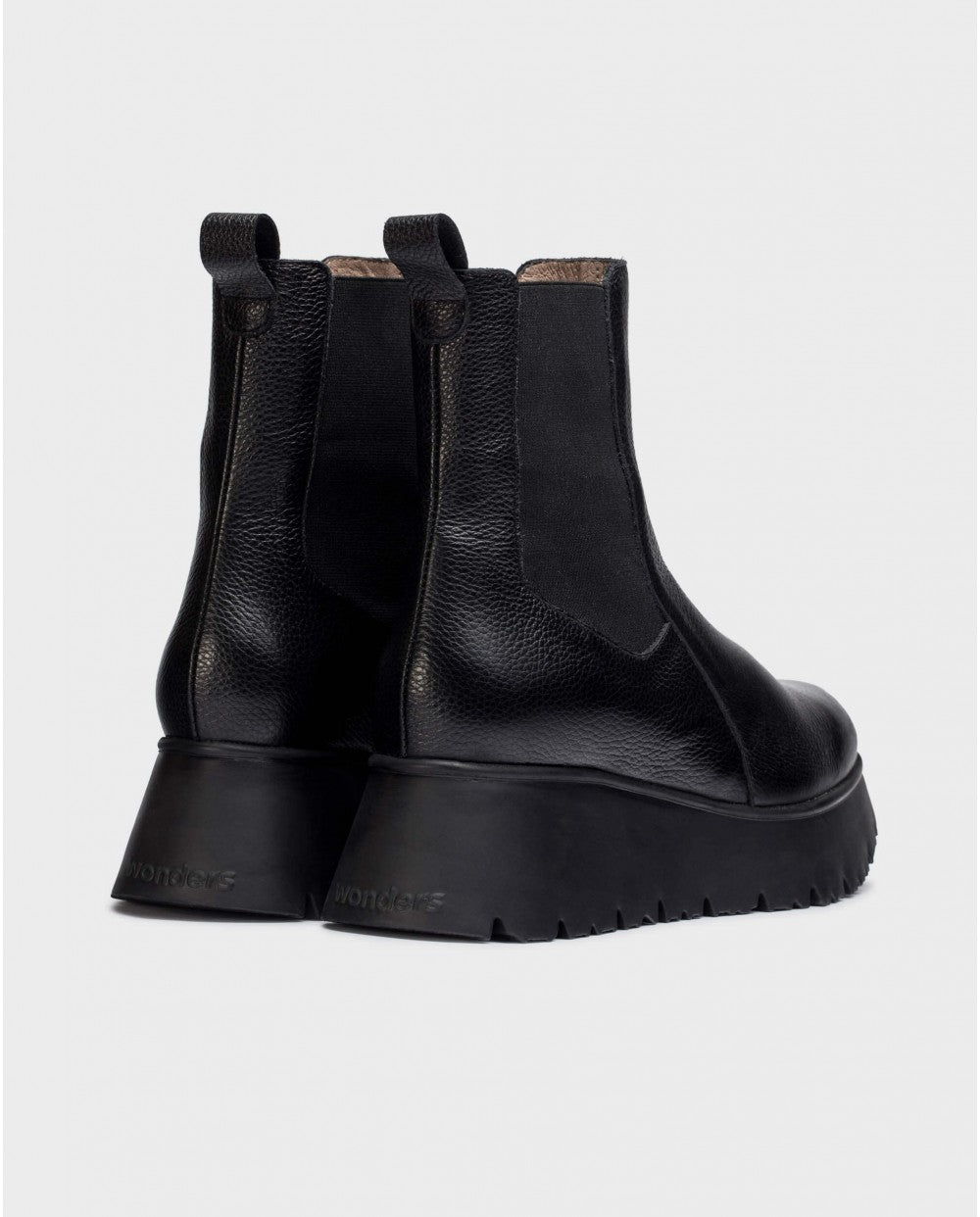 Wonders - C-7310 Black Chelsea Boot