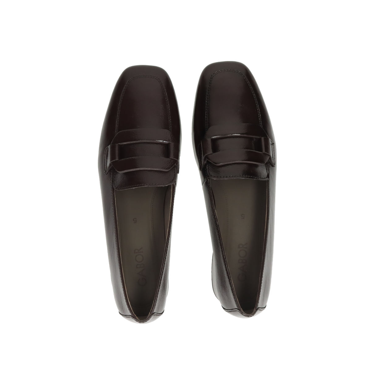 Gabor - 4002.01 Brown Patent Loafer