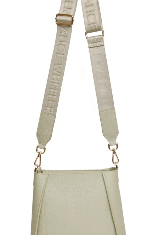 Alice Wheeler - Kensington Pistachio Green Crossbody Bag