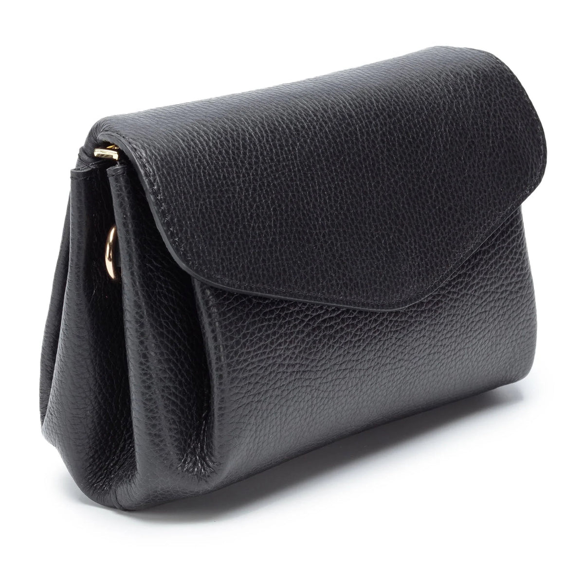 Elie Beaumont - Black Leather Envelope Bag