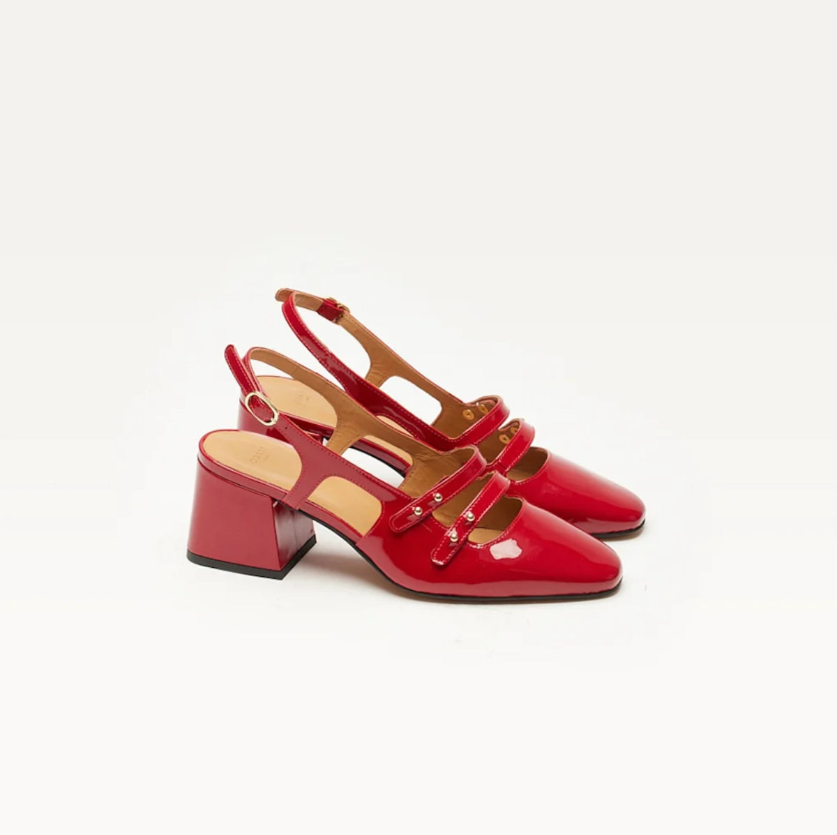 Odaje - Soline Red Patent Slingback