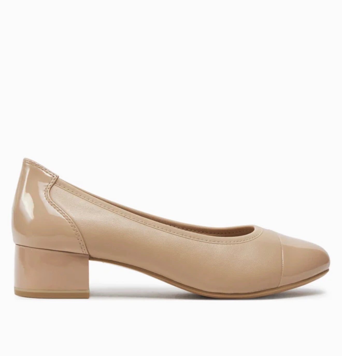 Caprice - 22500 Beige Pearl Classic Heel