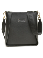 Alice Wheeler - Kensington Black Crossbody Bag