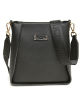 Alice Wheeler - Kensington Black Crossbody Bag