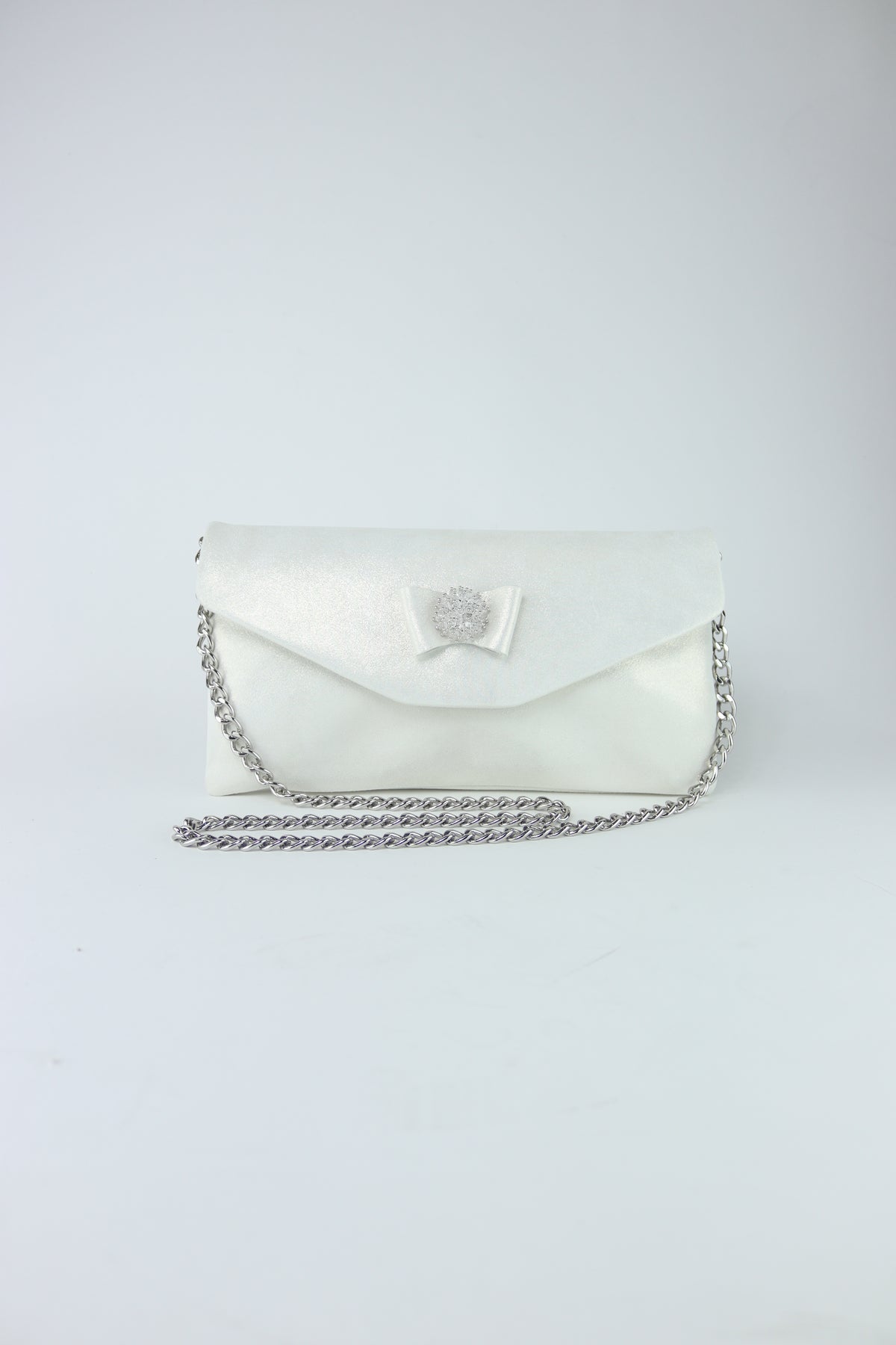 Le Babe - Boanna Ivory Cluster Clutch Bag