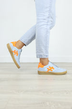 Another Trend - A032 [Sky] Blue and Orange Trainer