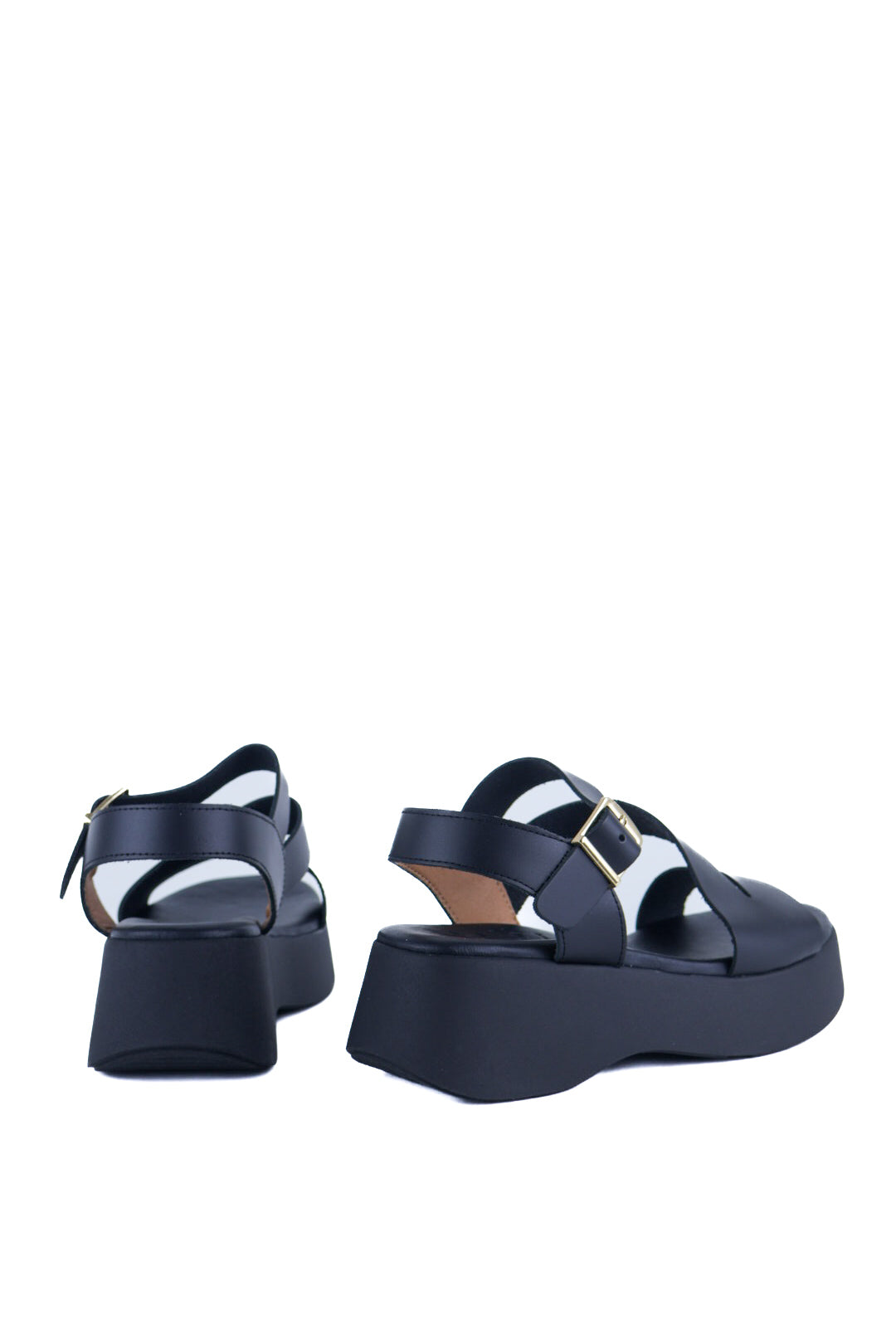 Oh My Sandals - 5969 Black Wedge Sandal
