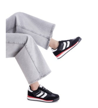 Xti - 144587 Black Retro Trainer