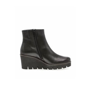 Gabor - 8045.01 Black Wedge Ankle Boot