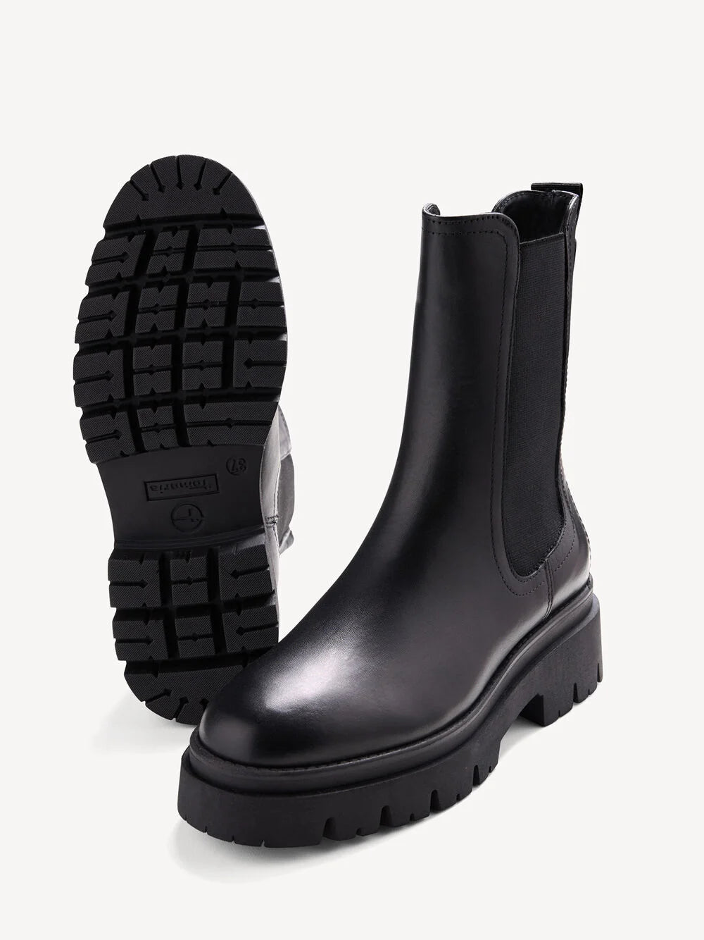 Tamaris - 25992 Black Chelsea Boot