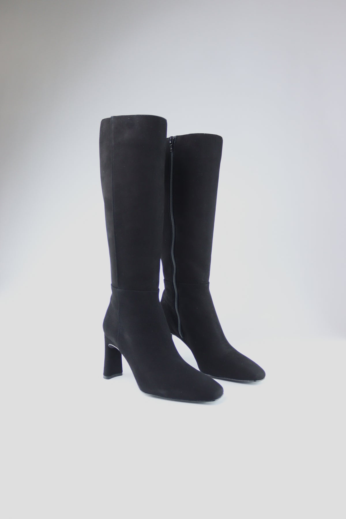 Unisa - Wolcot Black Suede Knee High