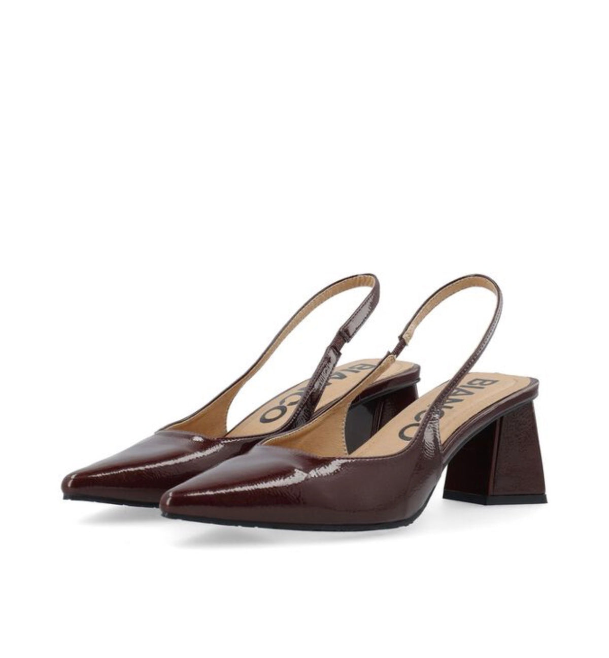 Bianco - 11240941 Burgundy Slingback